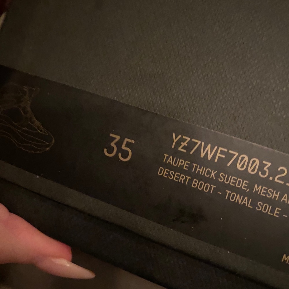 Yeezy season 7 desert boots